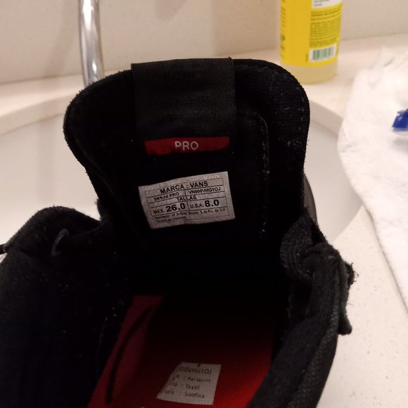 Vans pro size 8. (little use) - Picture 1 of 5